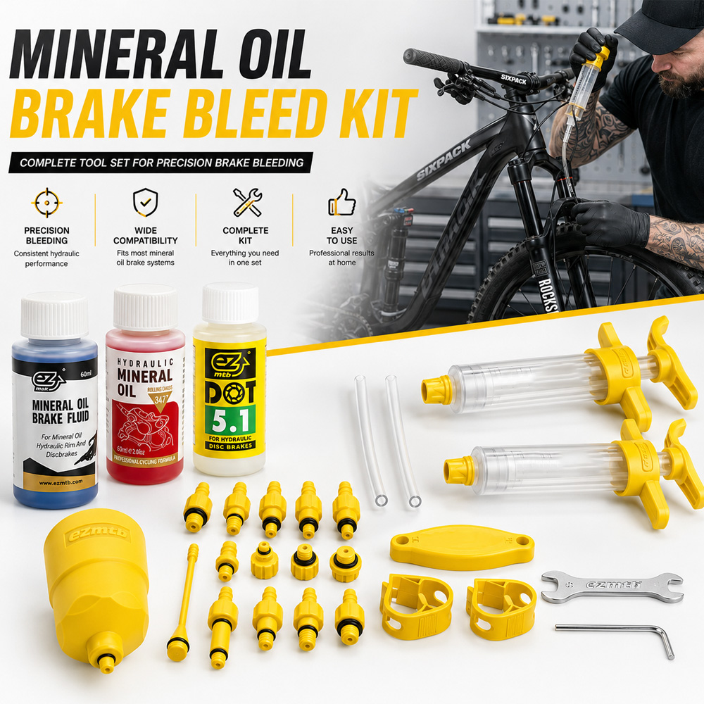 Brake Bleeder Kit - 자전거 브레이크 미네랄 오일, 자전거 유압