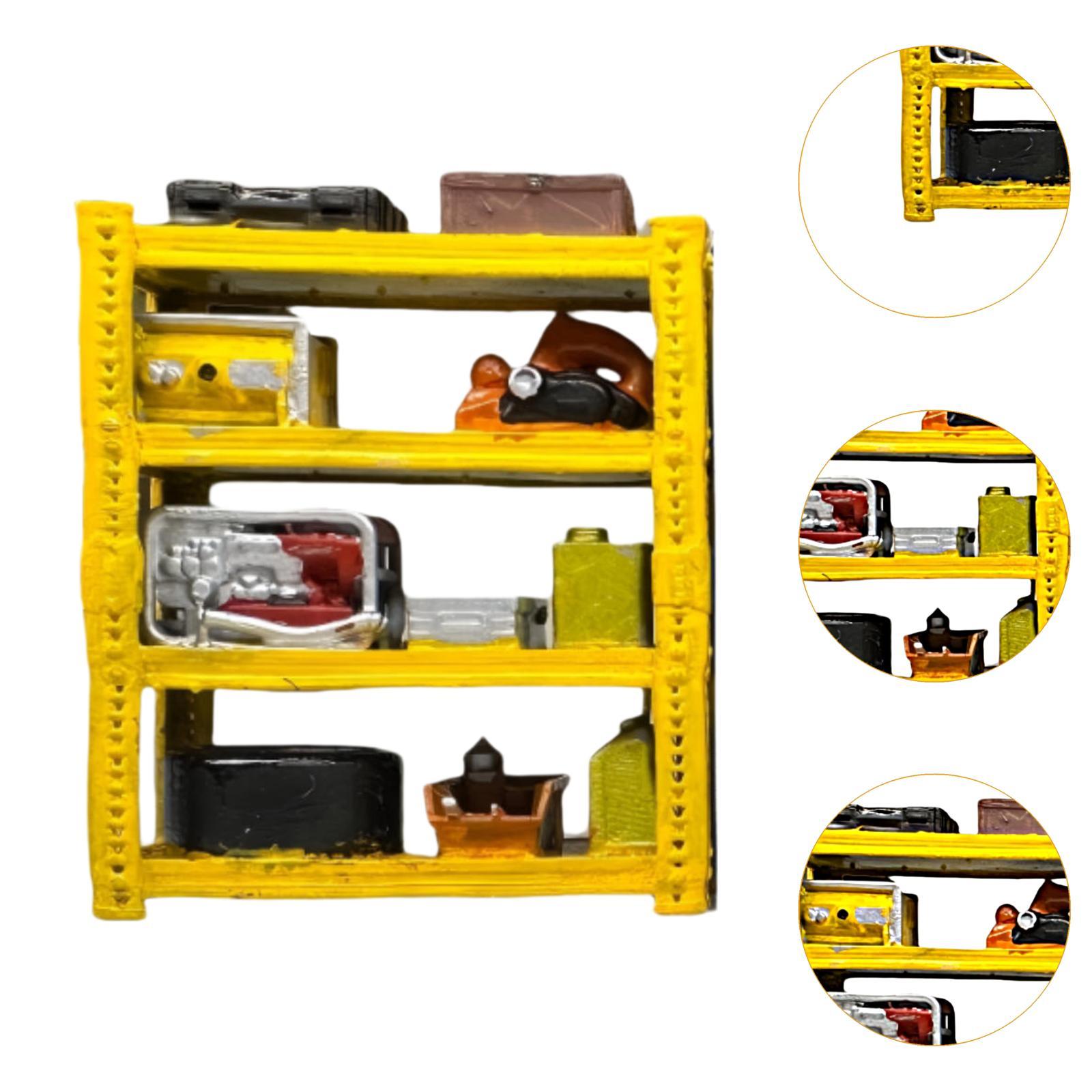 1/64 자동차 정비소 수리 선반 디오라마 선물용 레진 - Auto Repair Shop Layout 리뷰 및 가격