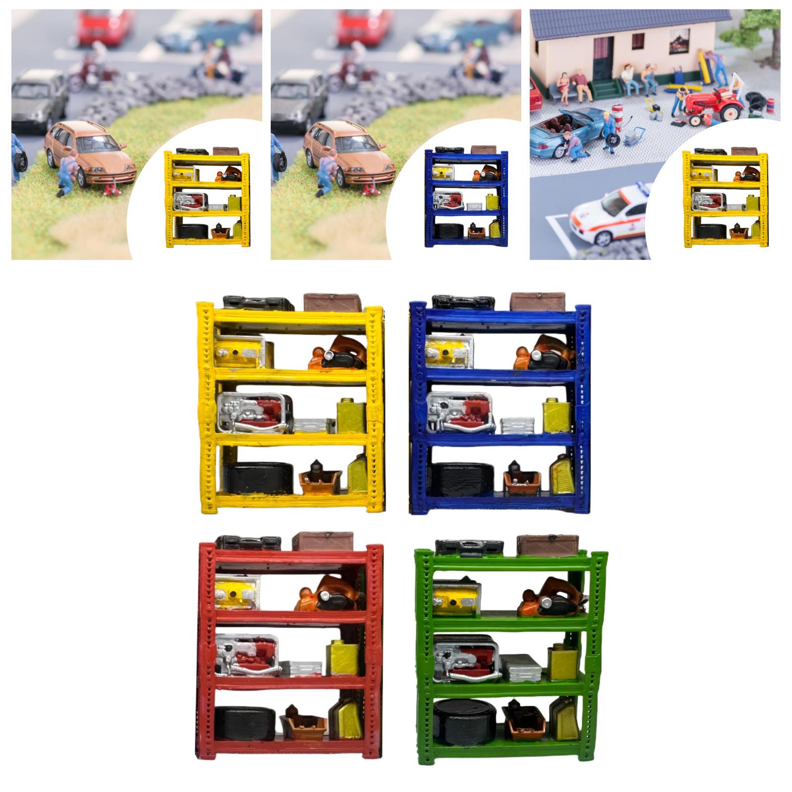 1/64 자동차 정비소 수리 선반 디오라마 선물용 레진 - Auto Repair Shop Layout 리뷰 및 가격