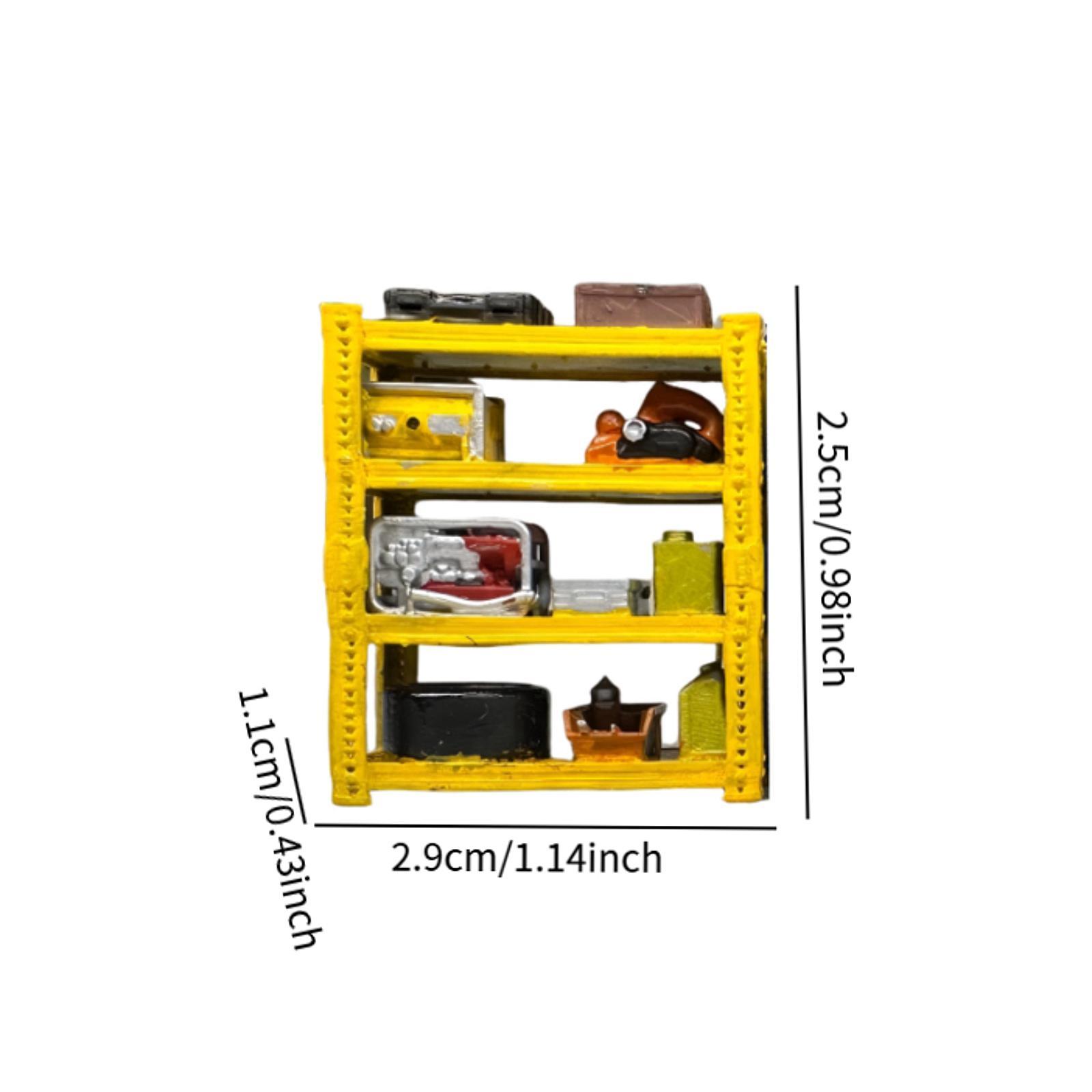1/64 자동차 정비소 수리 선반 디오라마 선물용 레진 - Auto Repair Shop Layout 리뷰 및 가격