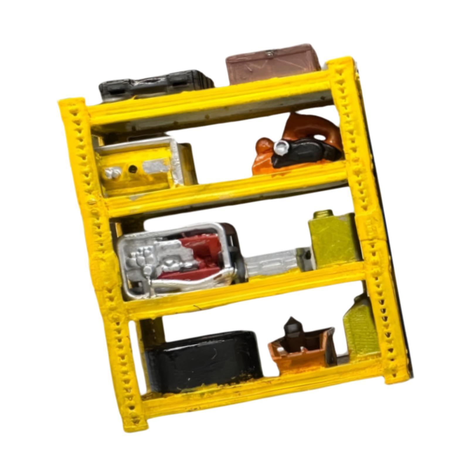 1/64 자동차 정비소 수리 선반 디오라마 선물용 레진 - Auto Repair Shop Layout 리뷰 및 가격