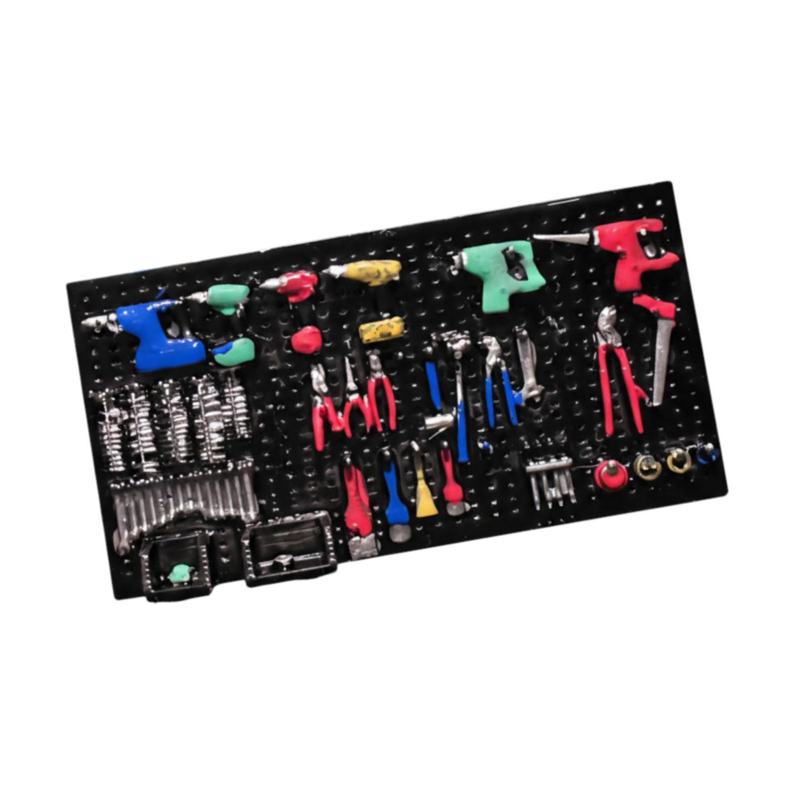 1:64 전동 드릴 페그보드 모형 장식품 자동차 정비소 - Auto Repair Shop Layout 리뷰 및 가격