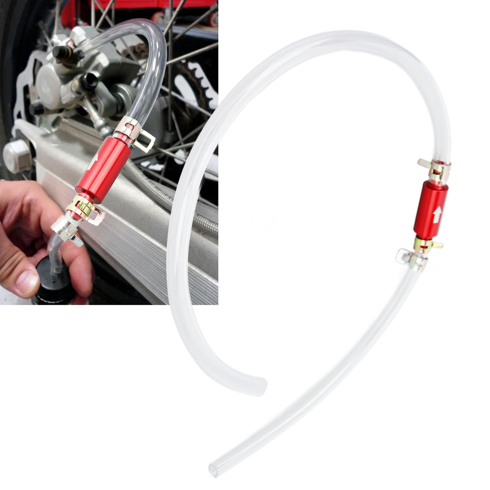 2개 브레이크 블리더 호스 6MM 단방향 체크 밸브 튜 - Brake Bleeder Kit 리뷰 및 가격